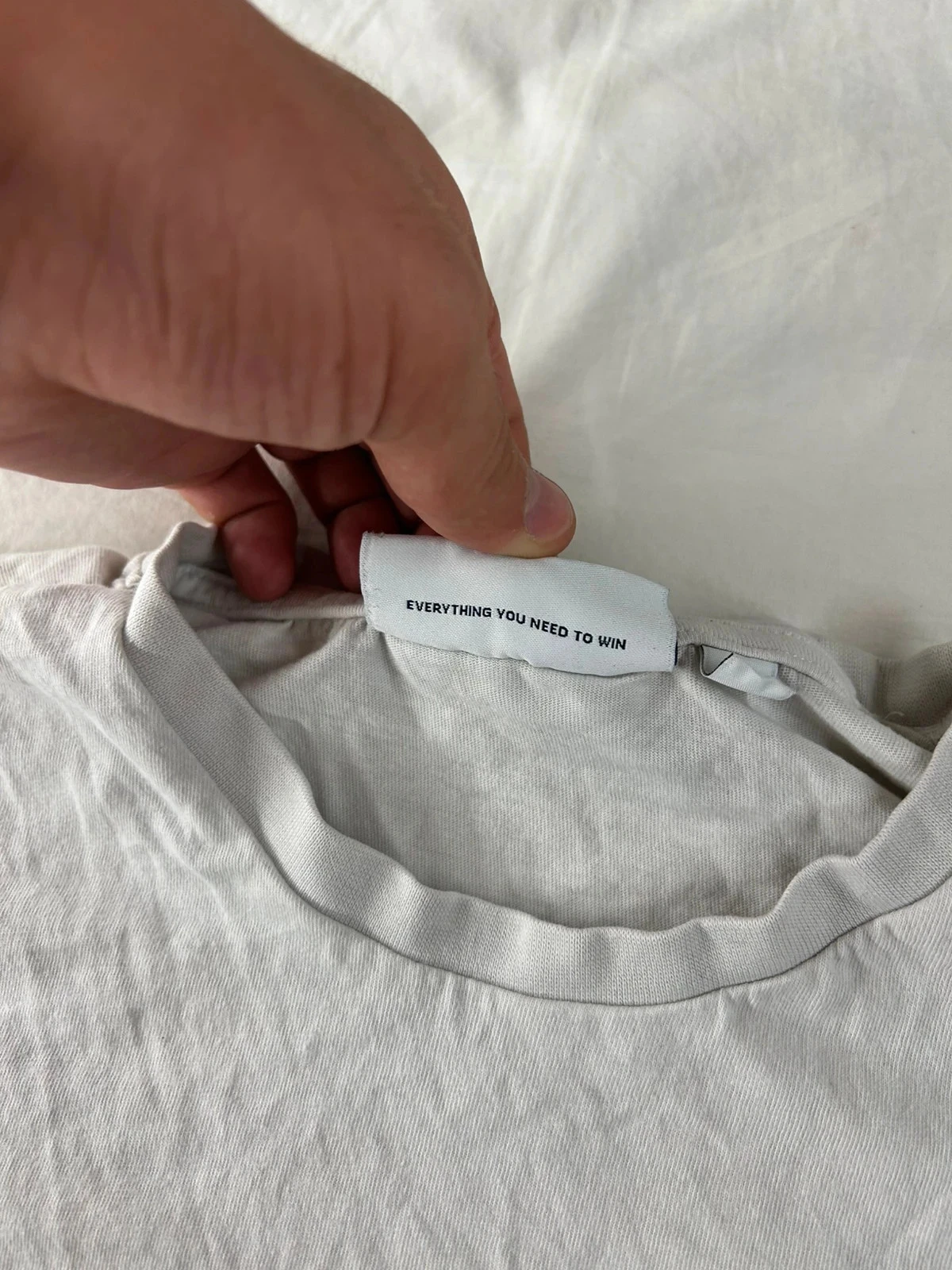 Camiseta branca com estampa Sergio Tacchini tamanho M – photo 7
